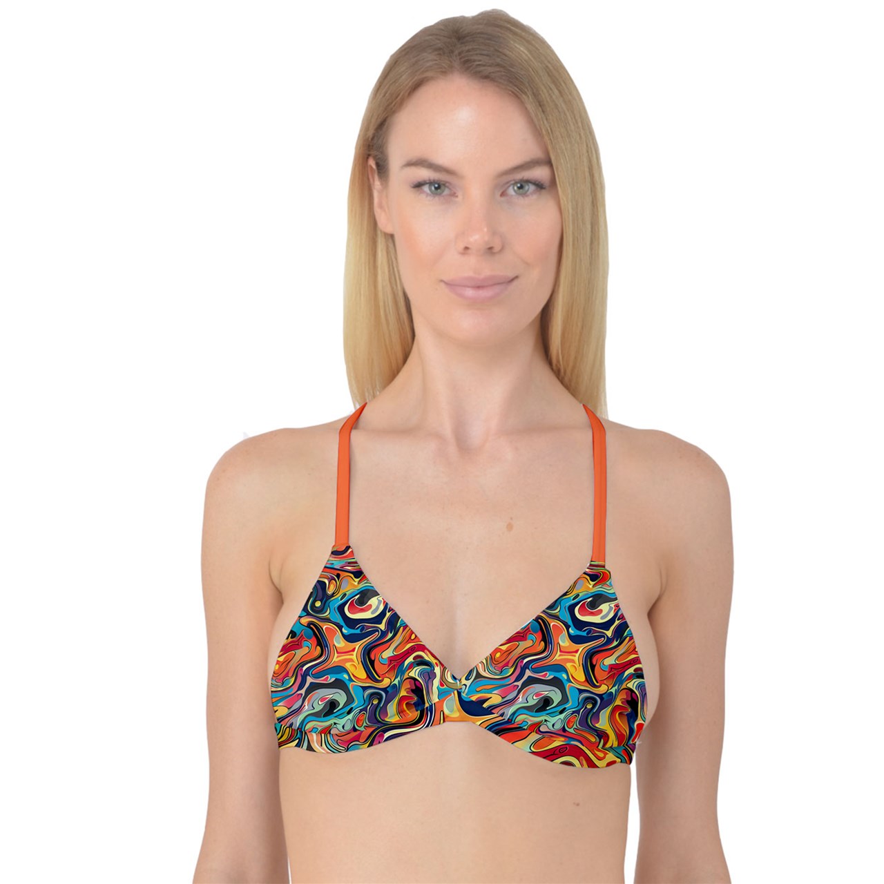 Transcendent Reversible Tri Bikini Top - Mila Beachwear