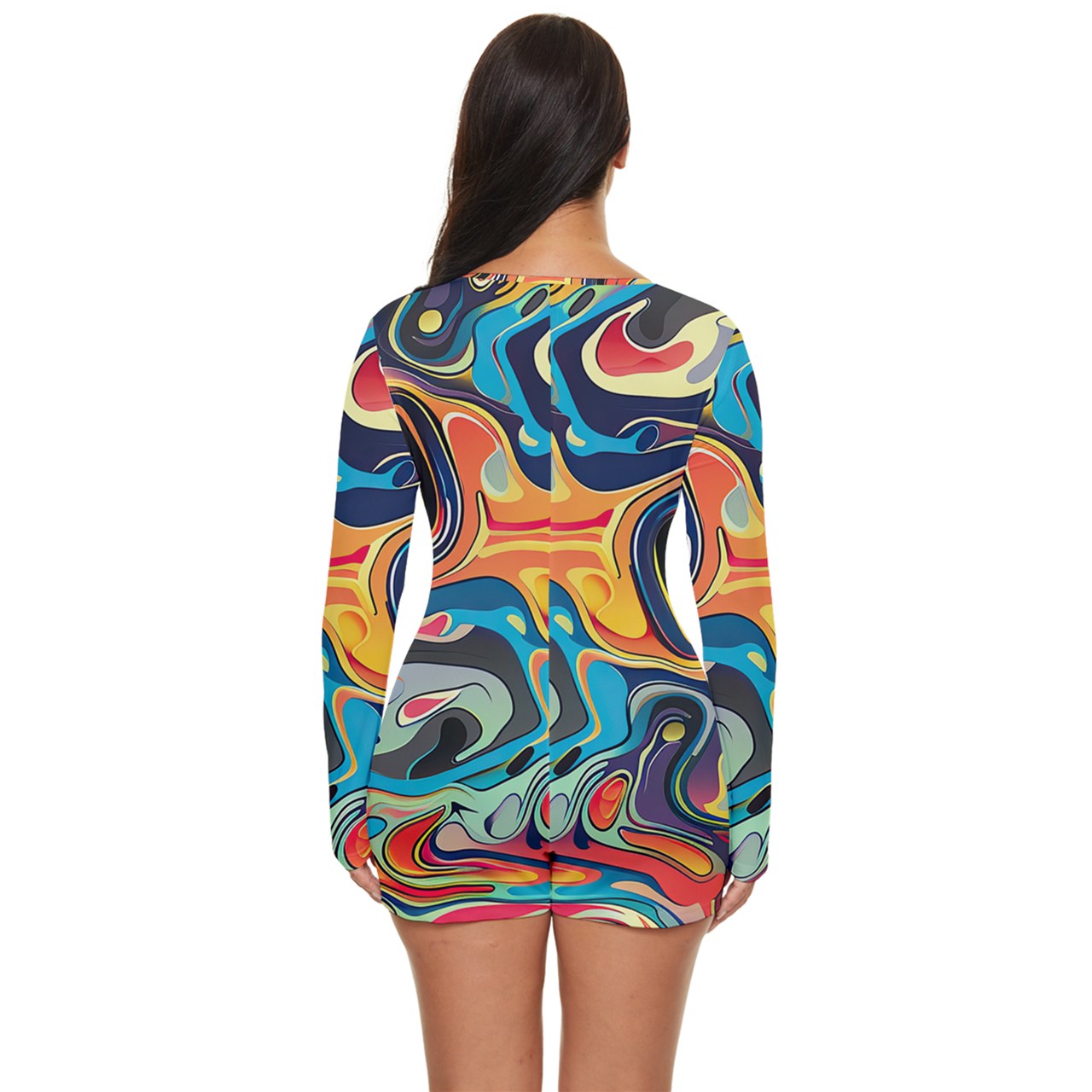 Transcendent Long Sleeve Boyleg Swimsuit - Mila Beachwear
