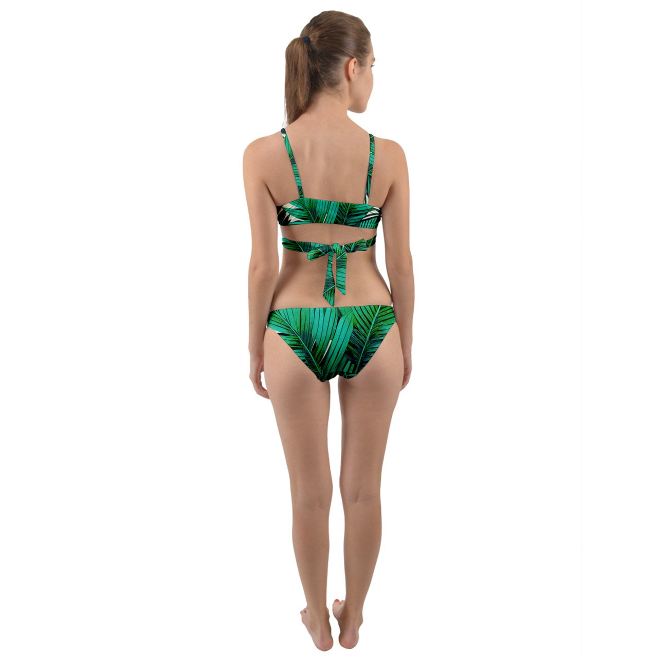Emerald Amazonia Wrap Around Bikini Set
