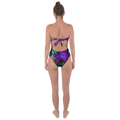 Amethyst Dream Back One-Piece Swimsuit