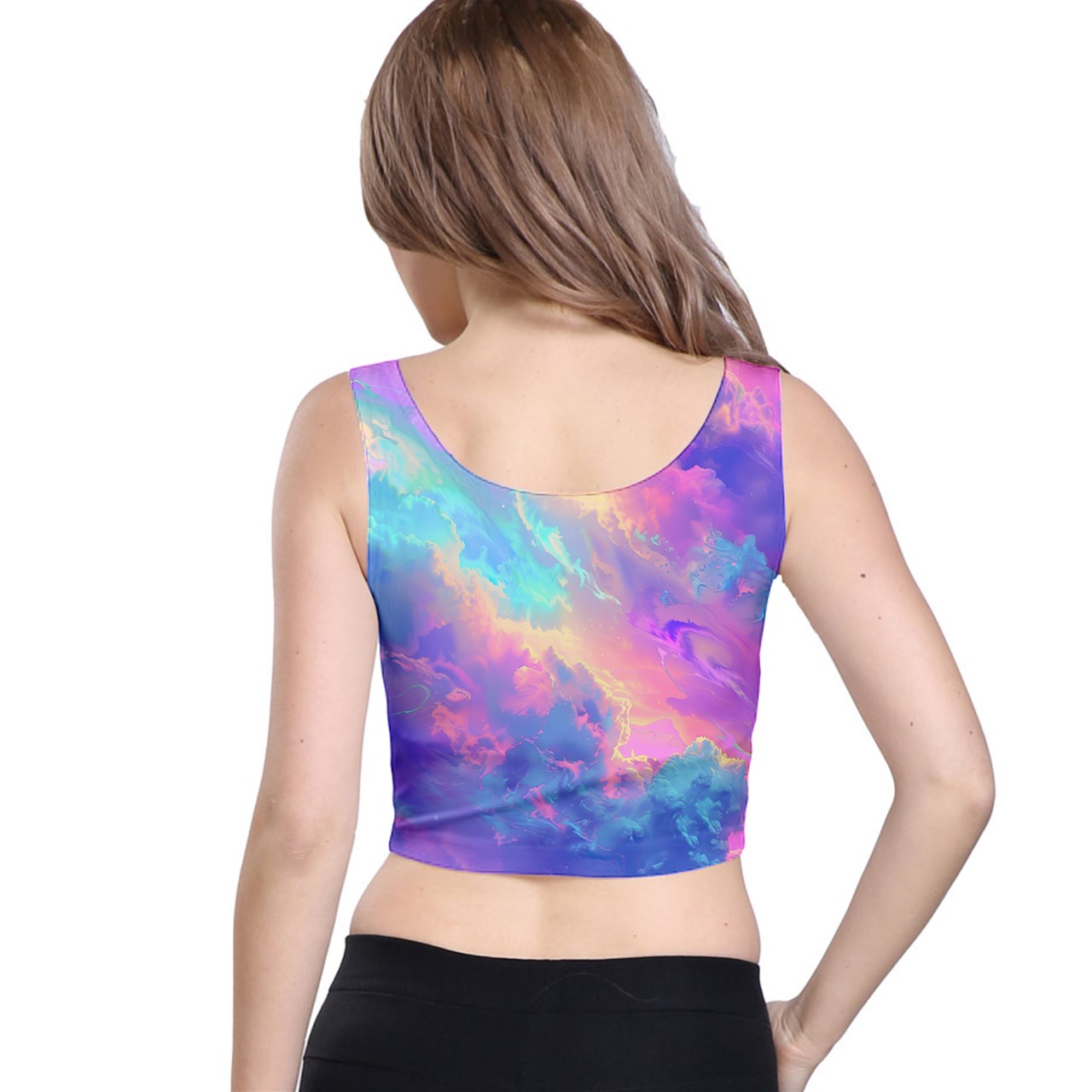 In the Clouds Crop Top