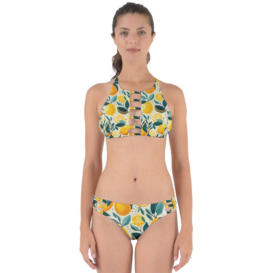 Amalfi Lemon Perfectly Cut Out Bikini Set