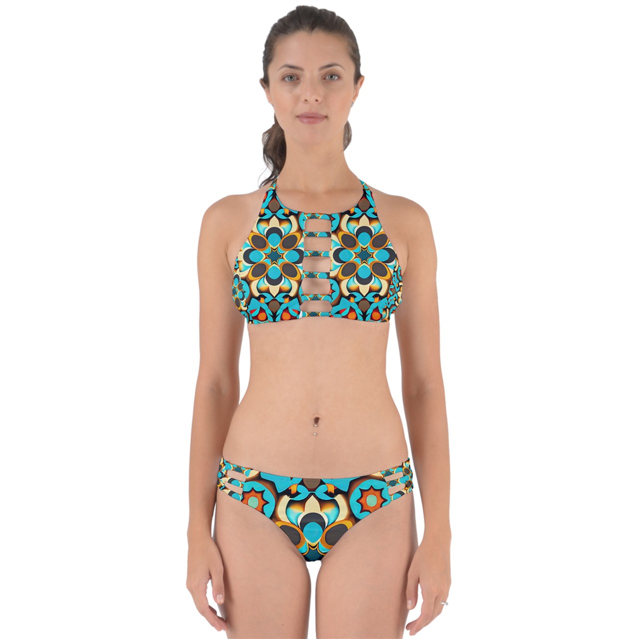 Amalfi Maiolica Perfectly Cut Out Bikini Set