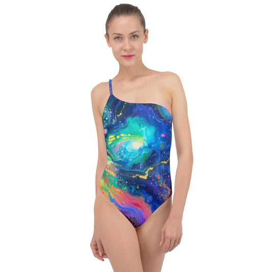Celestial Ciroma Classic One Shoulder Swimsuit