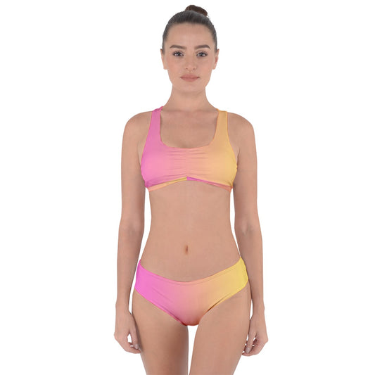 Sunkissed Sorbet Criss Cross Bikini Set