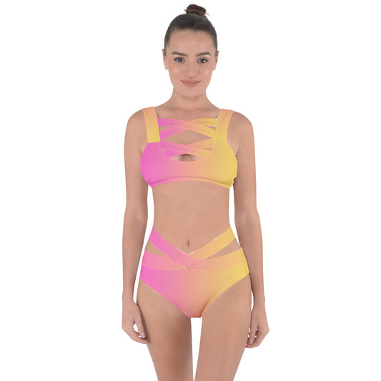 Sunkissed Sorbet Bandaged Up Bikini Set