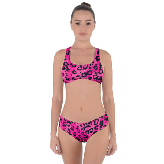 Pink Panther Criss Cross Bikini Set