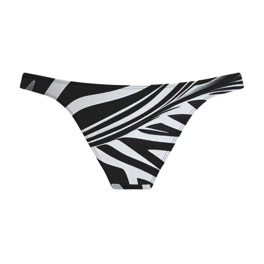Zebra Bikini Brief - Mila Beachwear