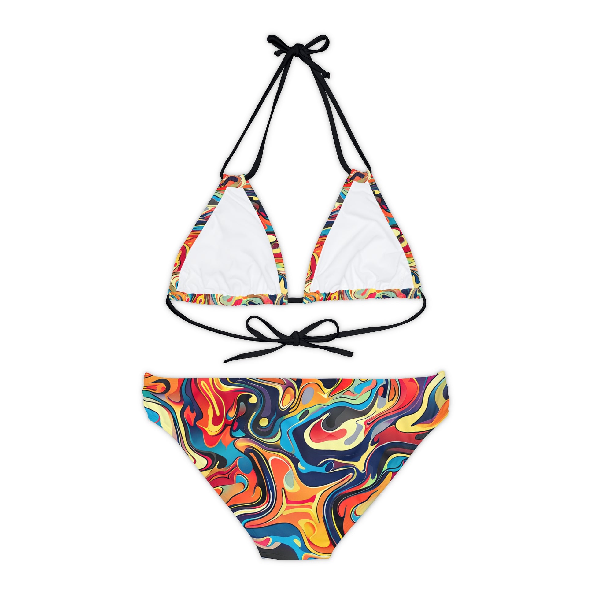 Transcendent Fusion Strappy Bikini Set - Mila Beachwear