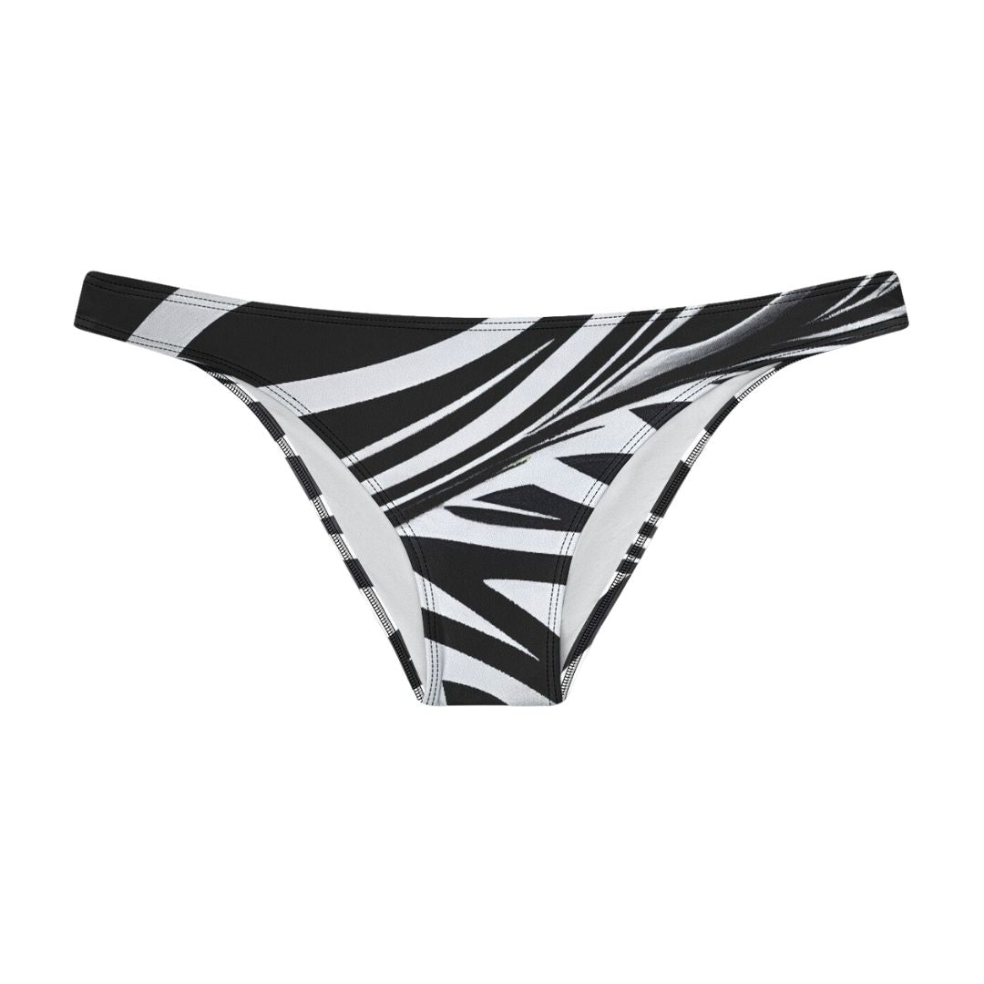 Zebra Bikini Brief - Mila Beachwear