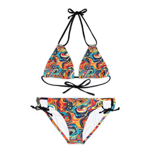 Transcendent Fusion Strappy Bikini Set - Mila Beachwear