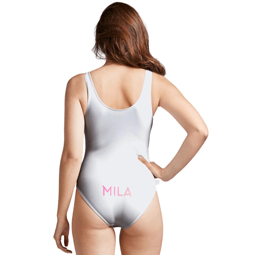 Mila Logo Basic Collection  Womens One-Piece Swimsuit - Mila Beachwear