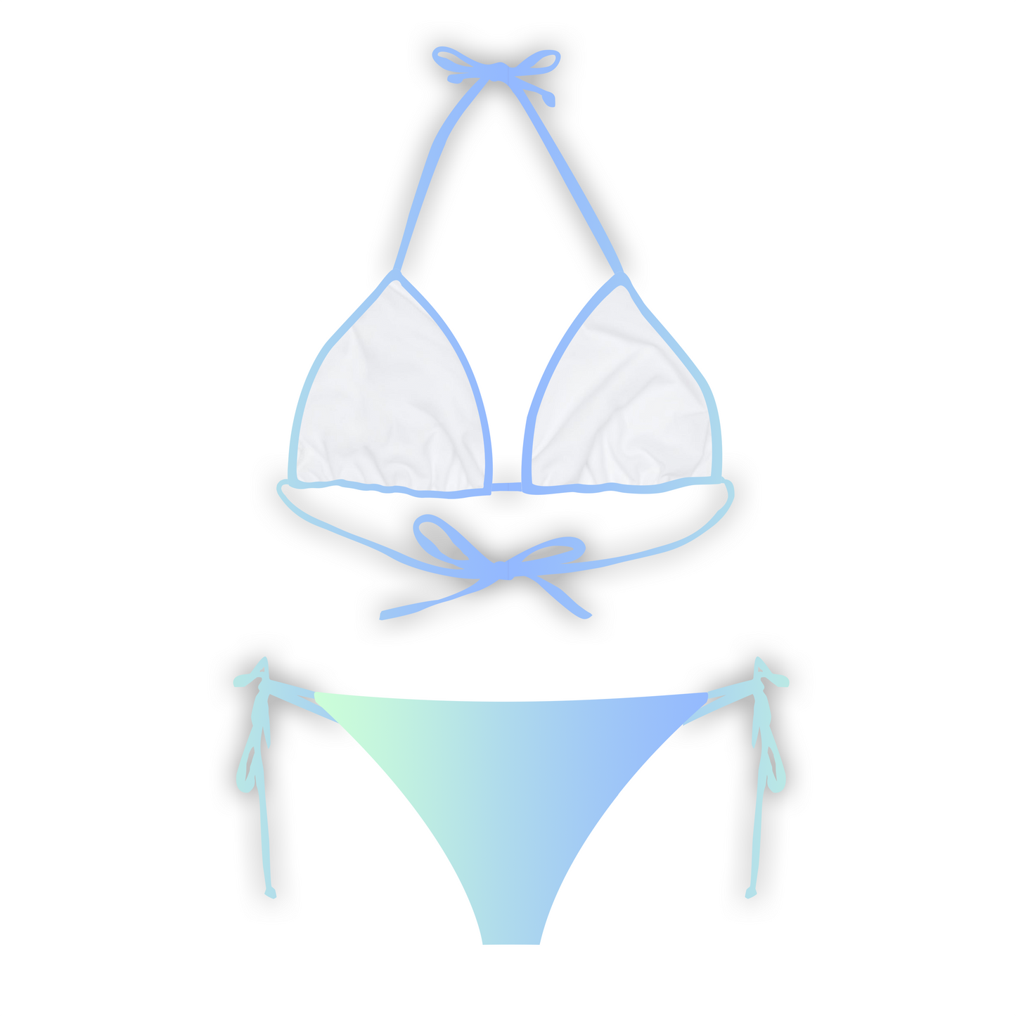 Azure Waves Classic Bikini Set