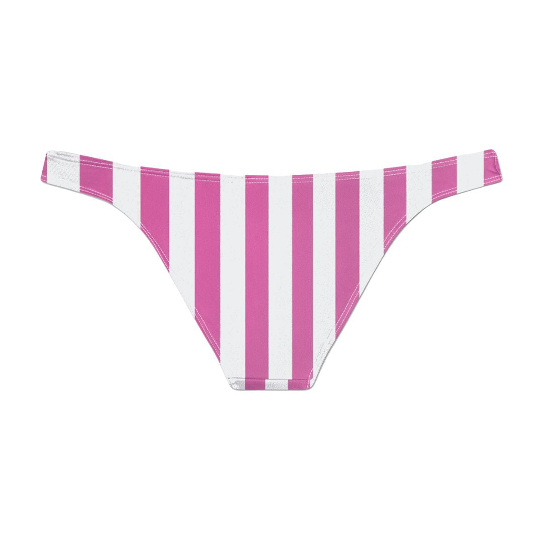 Pink Linear Luxe  Bikini Brief - Mila Beachwear