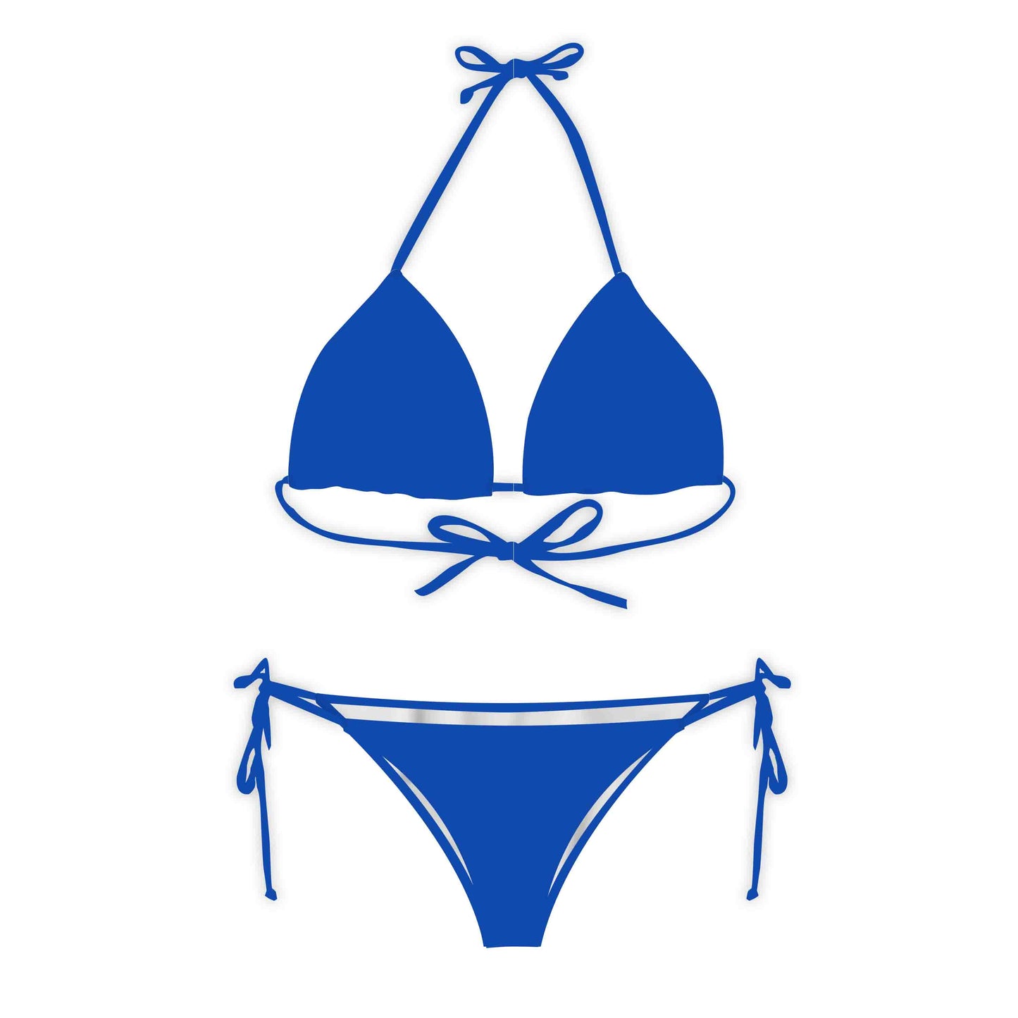 Sapphire Classic Bikini Set | Blue Basic Collection