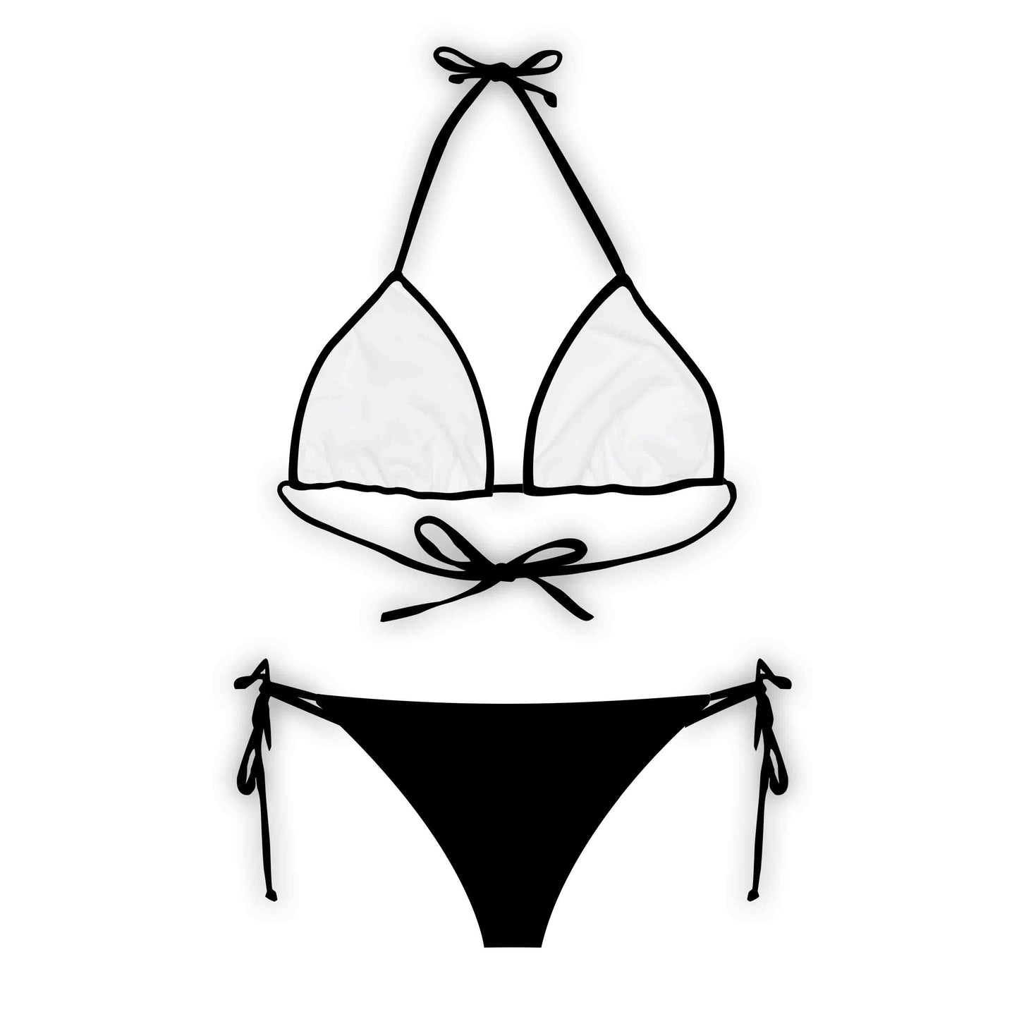 Midnight Mirage Classic Bikini Set | Black | Basic Collection