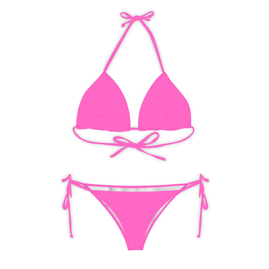 Pink Petals Classic Bikini Set | Basic Collection