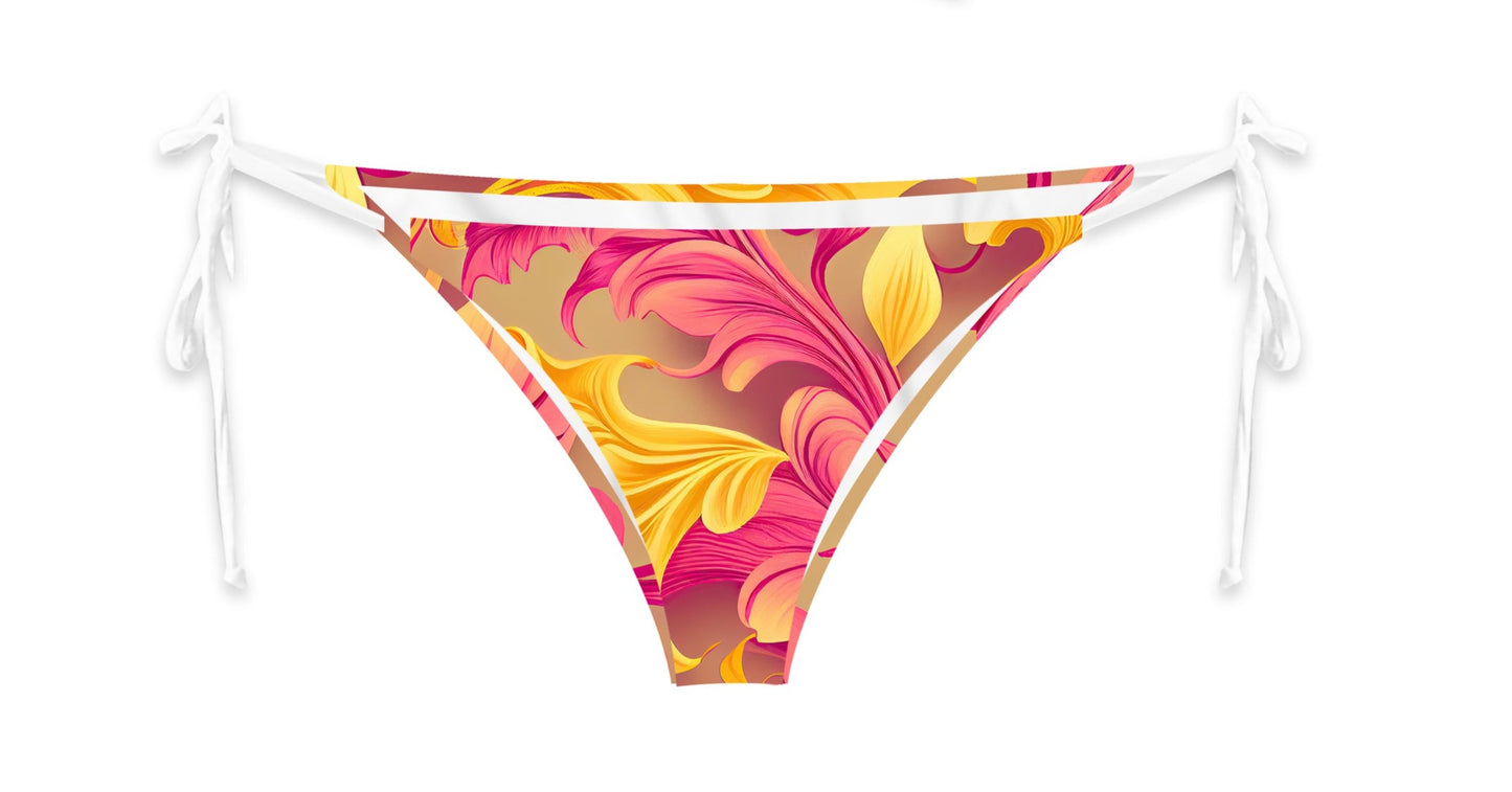 Summer Vibes String Bikini Bottom - Mila Beachwear