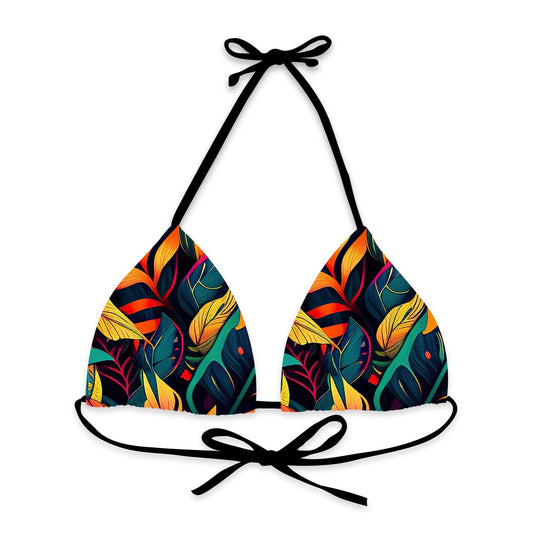 Wild Jungle Triangle Bikini Top - Mila Beachwear