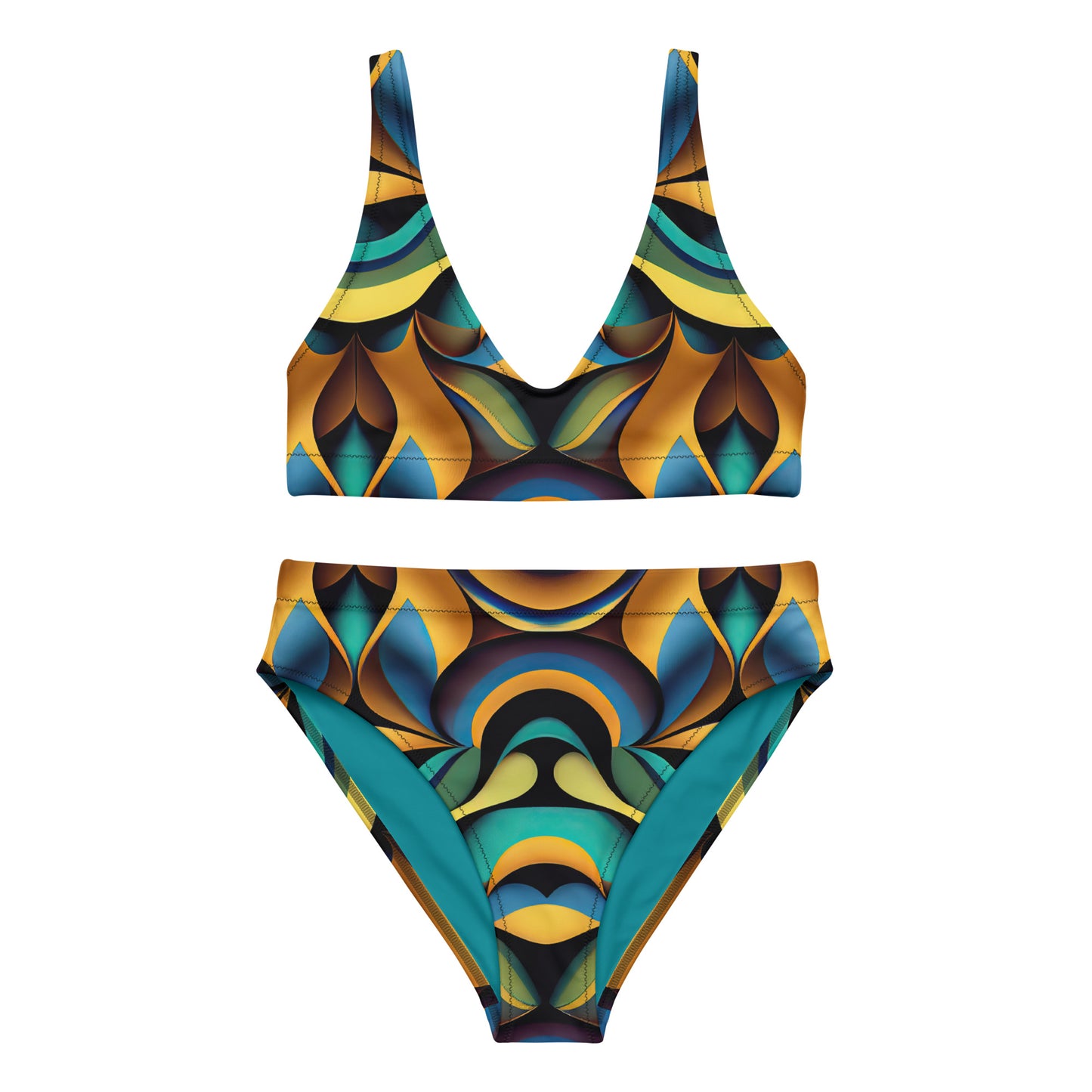 Sea Fantasy High-Waisted Bikini 2 Pieces - Mila Beachwear
