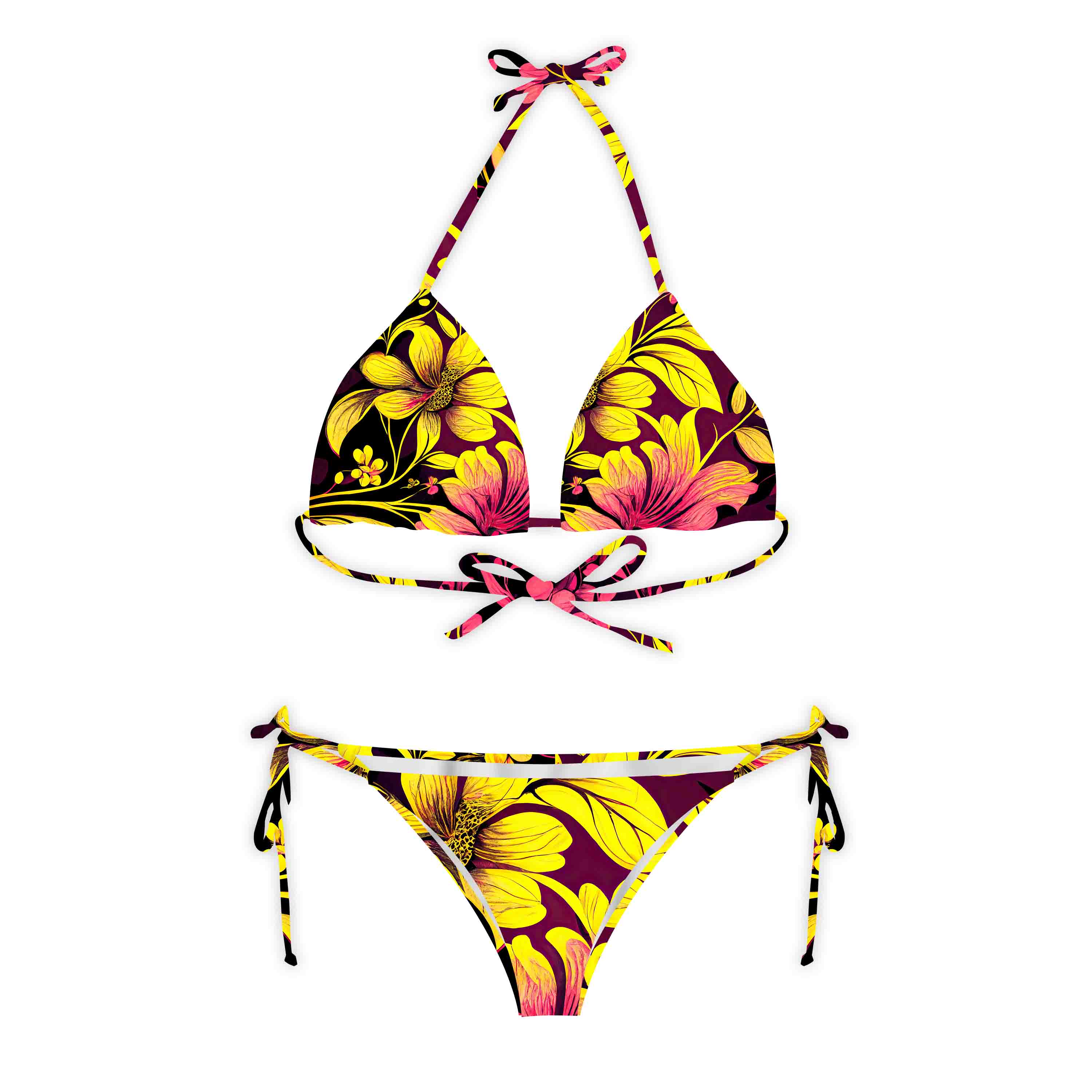 Sunshine Blooms Classic Bikini Set | Mila Beachwear