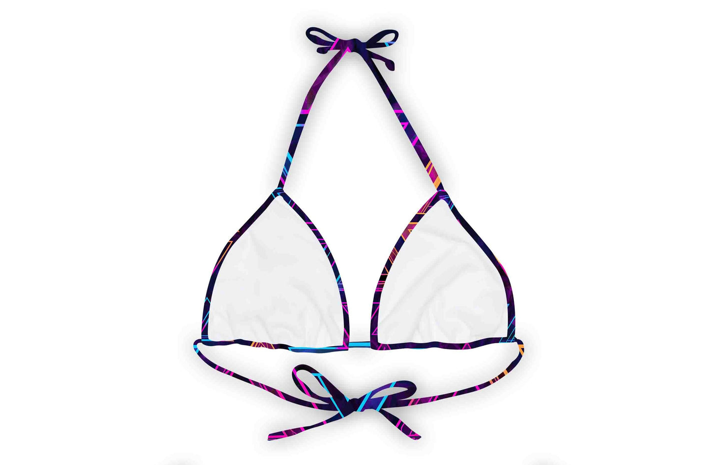 Triangular Prism Classic Triangle Bikini Top