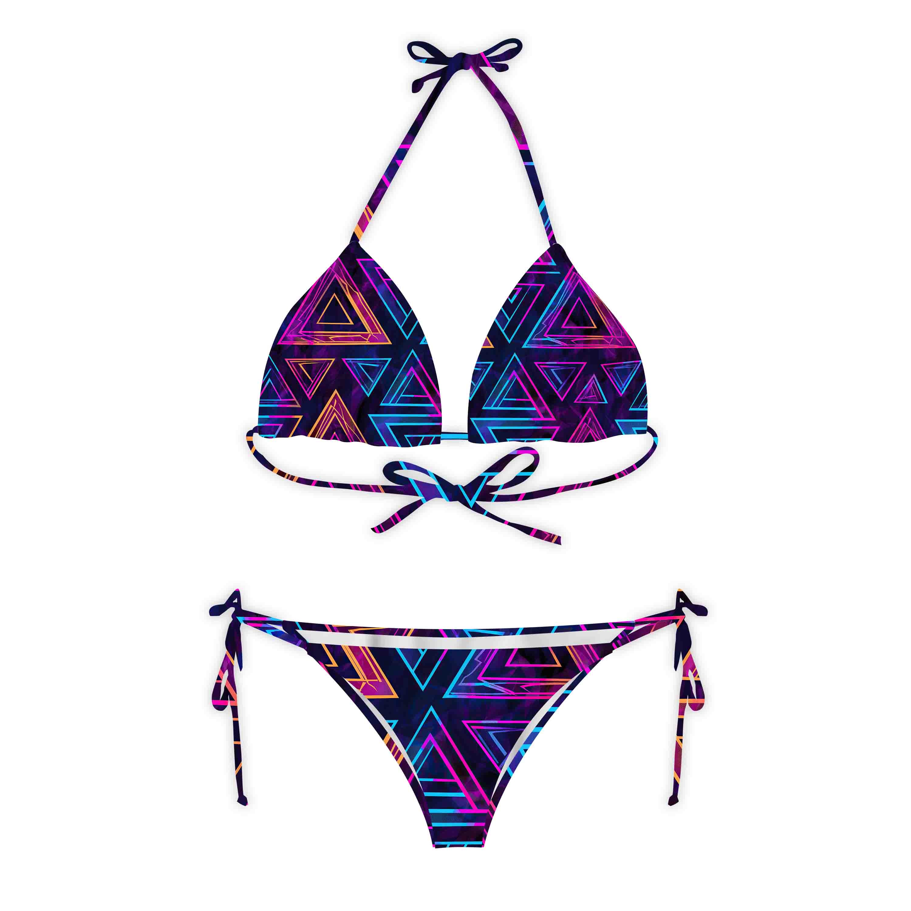 Triangular Prism Classic Bikini Set | Mila Beachwear