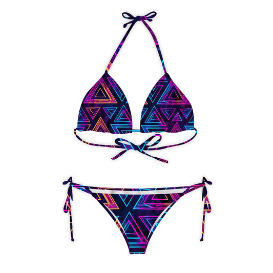 Triangular Prism Classic Bikini Set