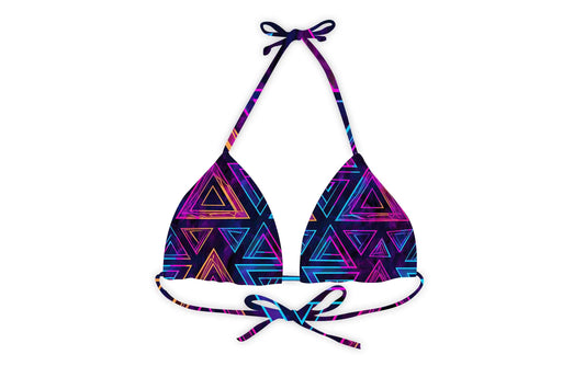 Triangular Prism Classic Triangle Bikini Top