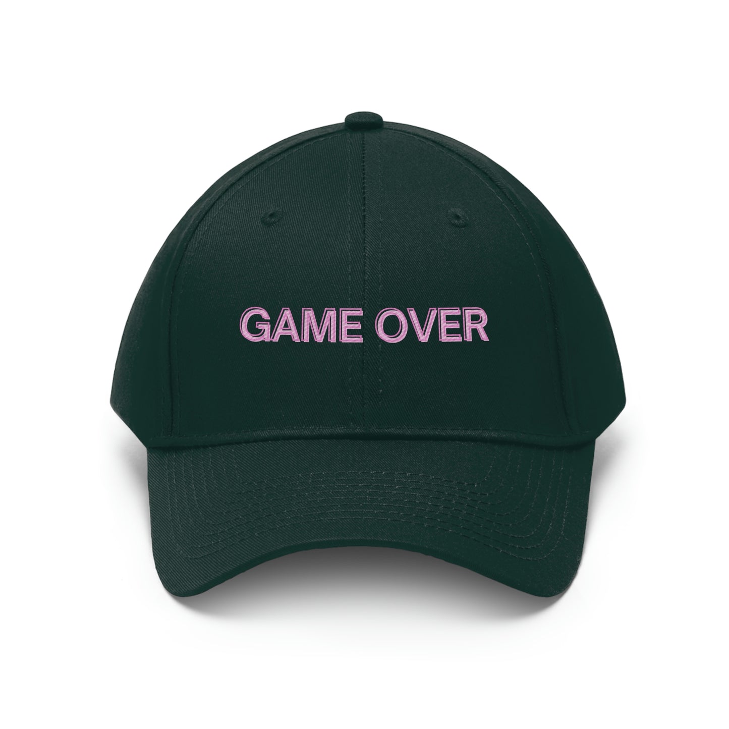 Game Over Unisex Twill Hat • Mila Beachwear - California - Mila Beachwear