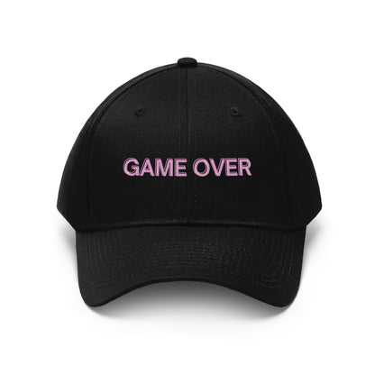 Game Over Unisex Twill Hat • Mila Beachwear - California - Mila Beachwear
